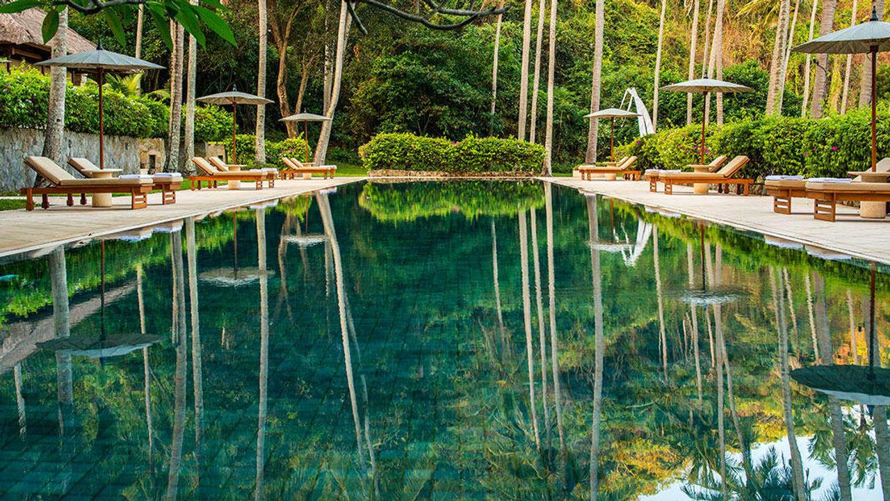 Outdoor pool Indonesia