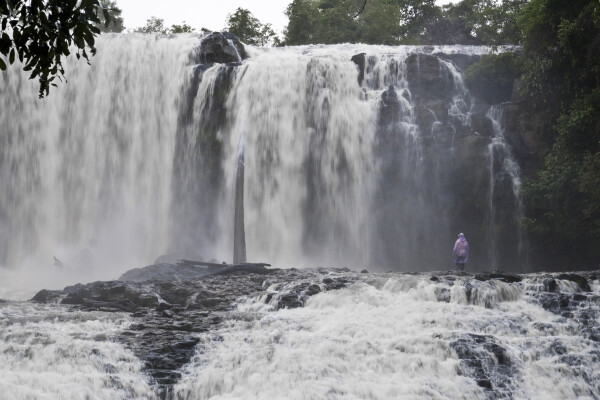 Buddhas and waterfalls - Phnom Kulen National Park, Cambodia