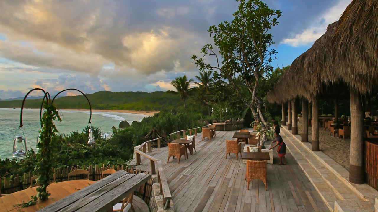 Ombak restaurant at Nihi Sumba