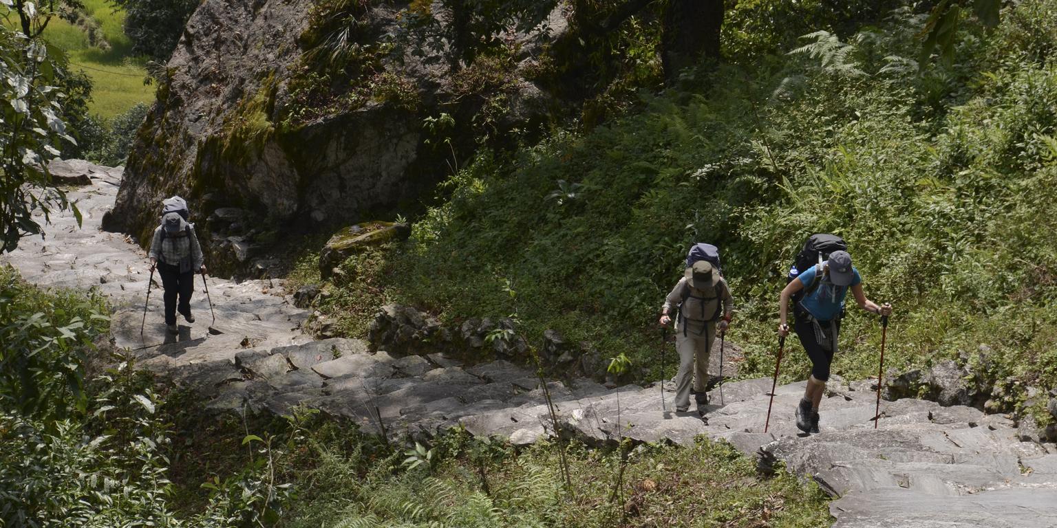 Hiking in Nepal