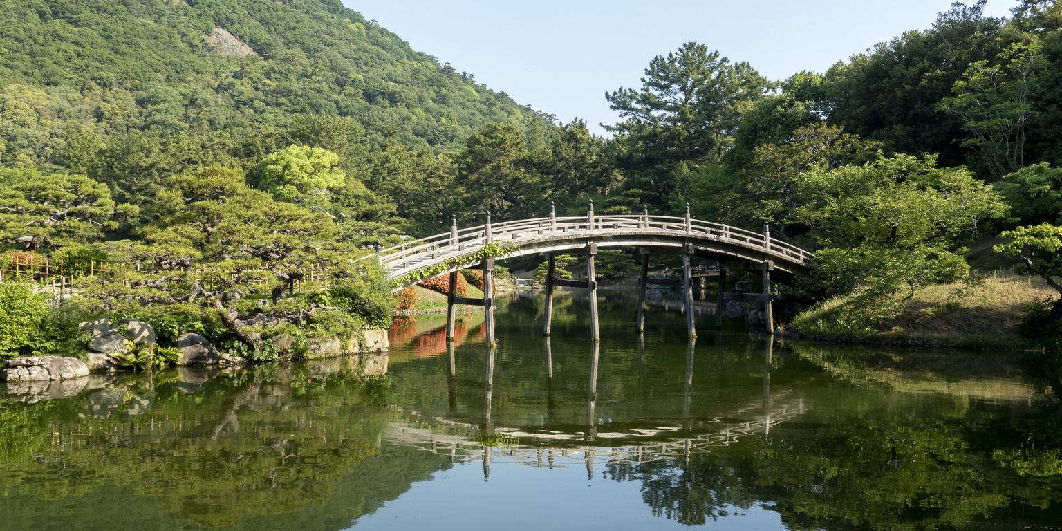 Shikoku Japan Takayama Ritsurin Gardens
