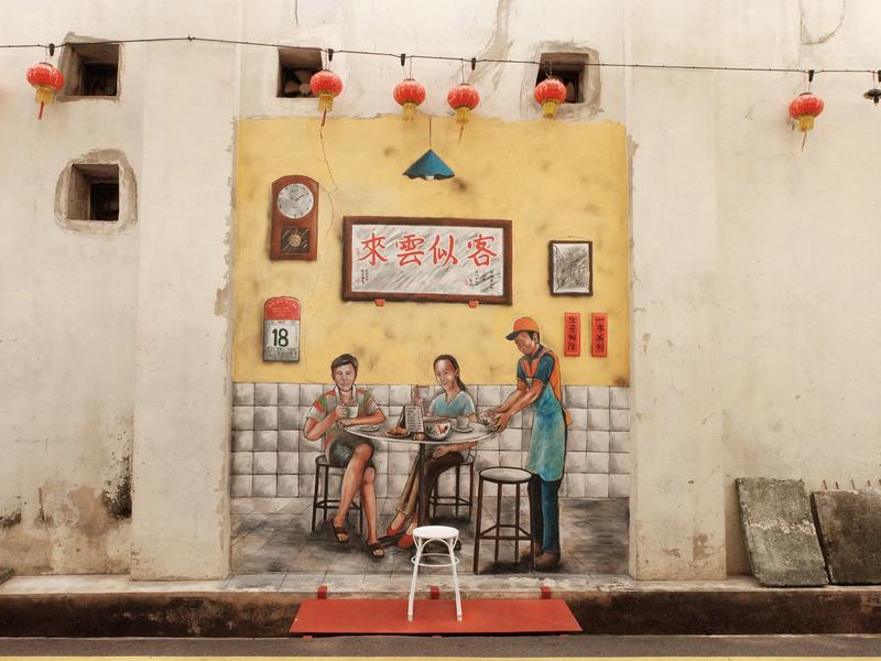 Penang mural