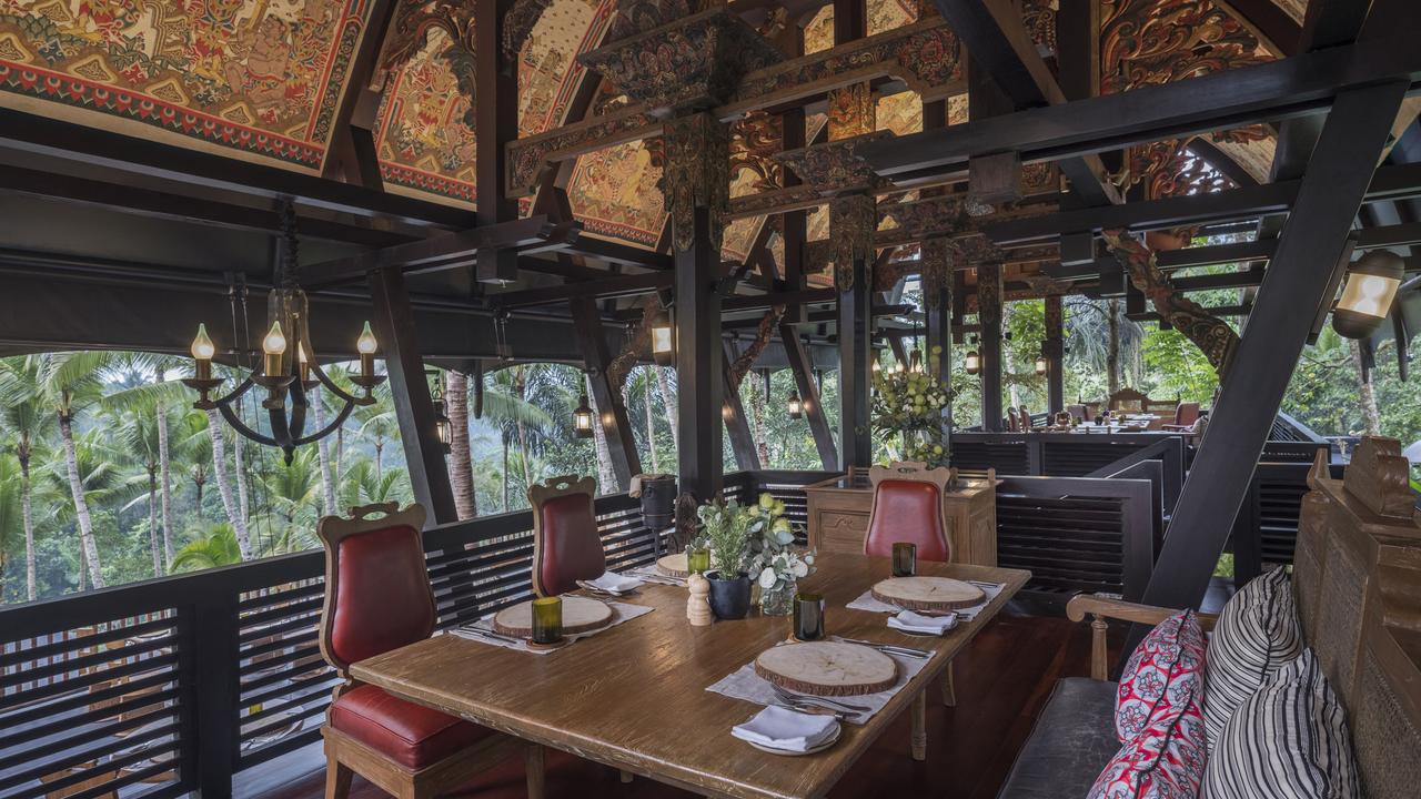 Restaurant at Capella Ubud Bali Indonesia