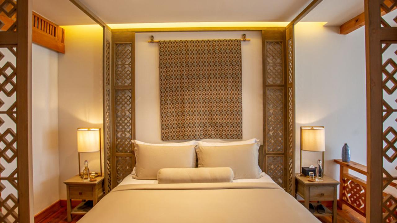 Double bed at Bhutan Spirit Sanctuary