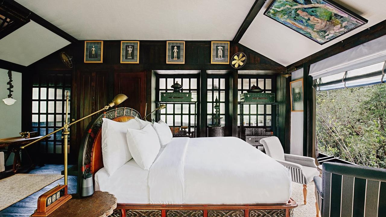 Double bedroom at veranda at Shinta Mani Wild