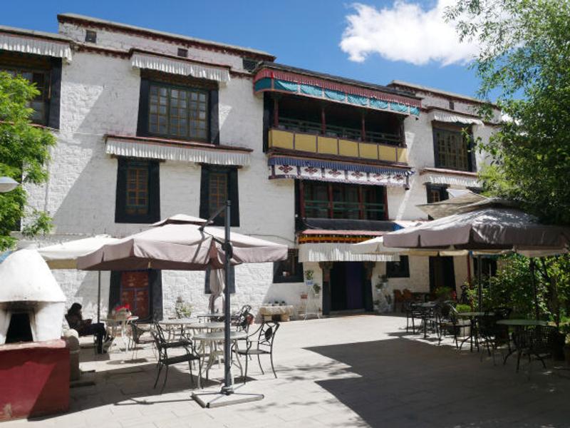 Courtyard at Yabshi Phunkhang