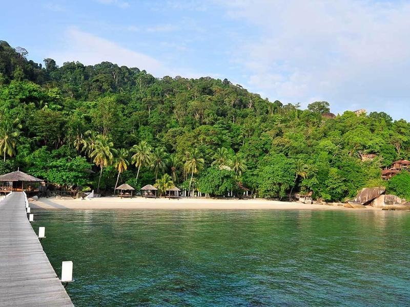 Jungle and beach at Japamala Resort