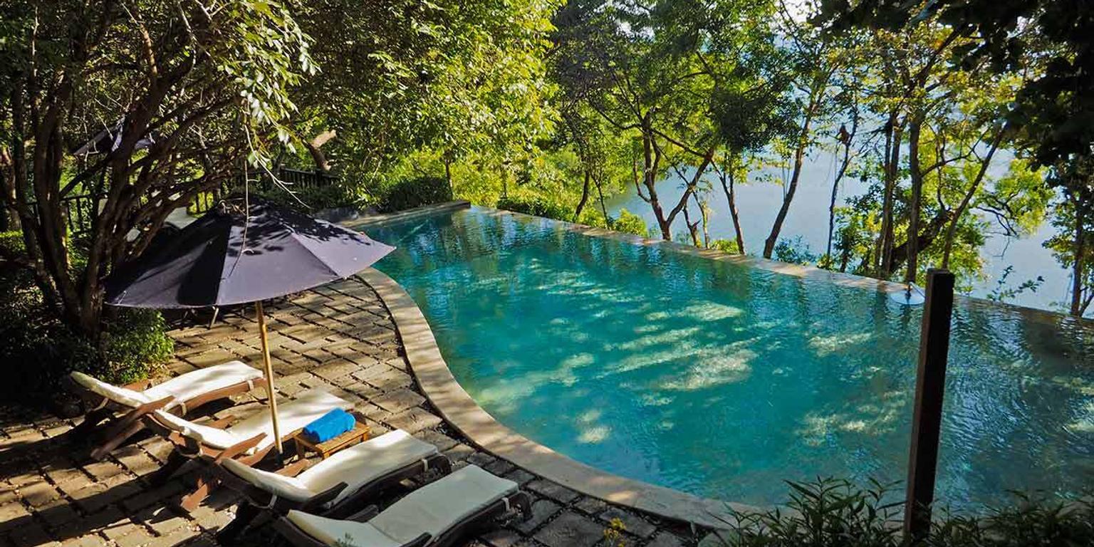 The Menjangan aerial Bali Indonesia