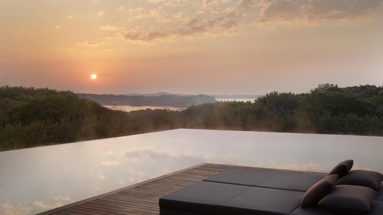 Swimming pool at Amanemu