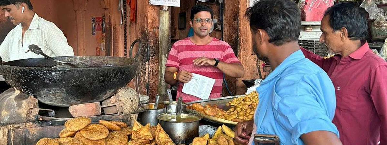 Street food in Jaipur, India