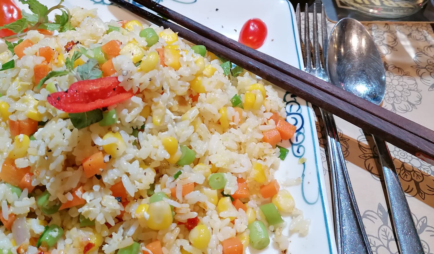 Fried rice in Vietnam