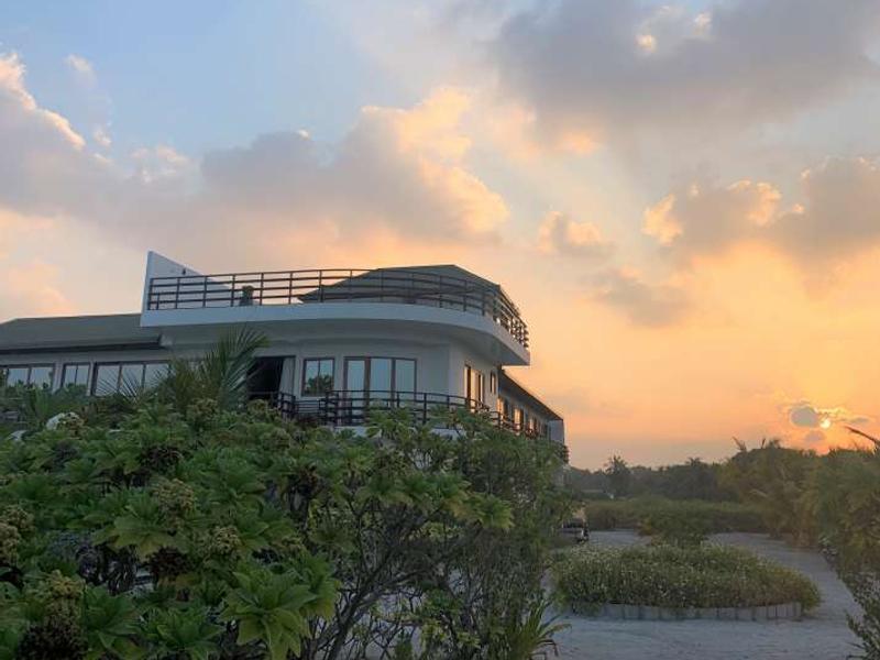 Sunset over the Olive Goidhoo