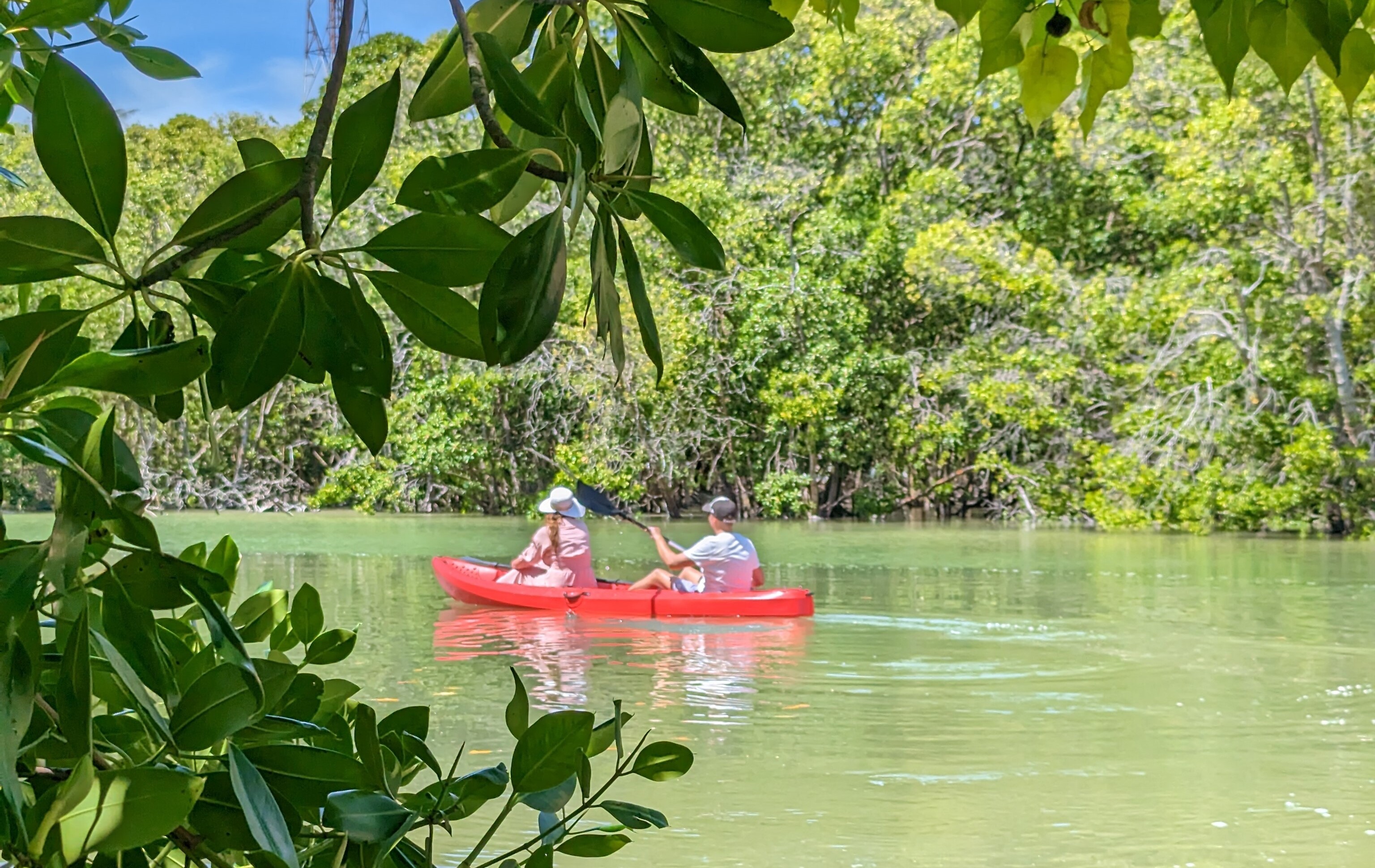 Kayaking in the Maldives
