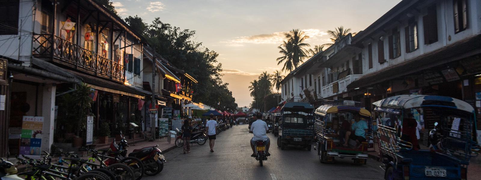 Sunset in Luang Prabang