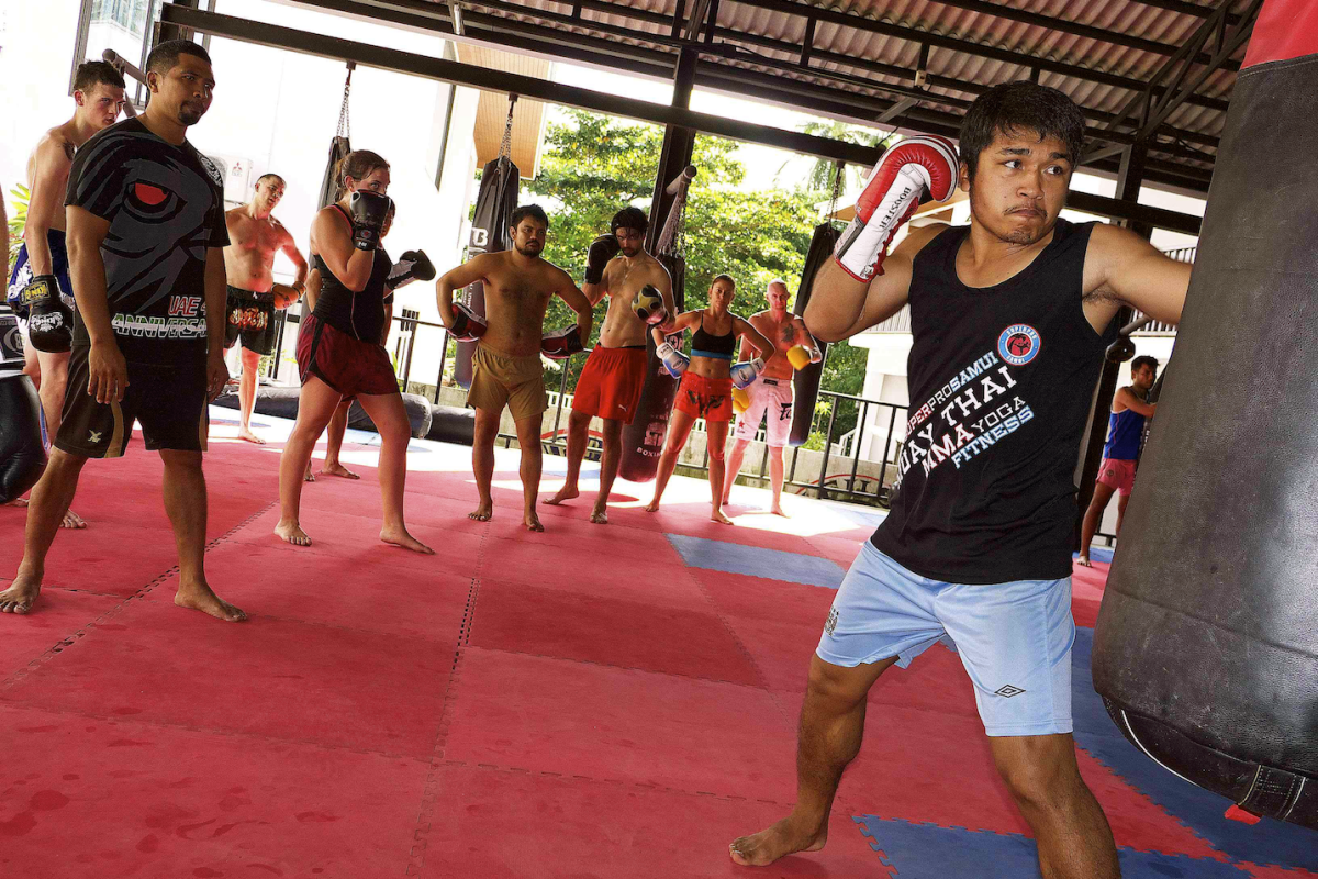 Muay Thai boxing